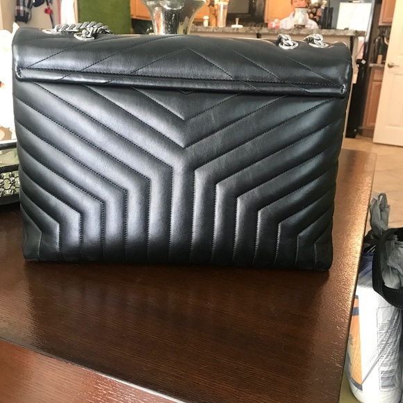 Saint Laurent large flap bag - Picture 4 of 8